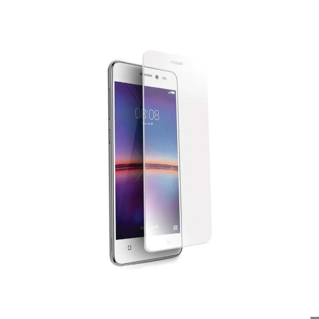 Achat Mobilis Screen Protector Tempered Glass Clear-9HUniversal Smartphone 5-5.3'' Maroc - Vue face