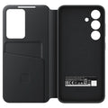 Achat Samsung Etui portefeuille pour Galaxy S24 Noir Maroc - Vue face