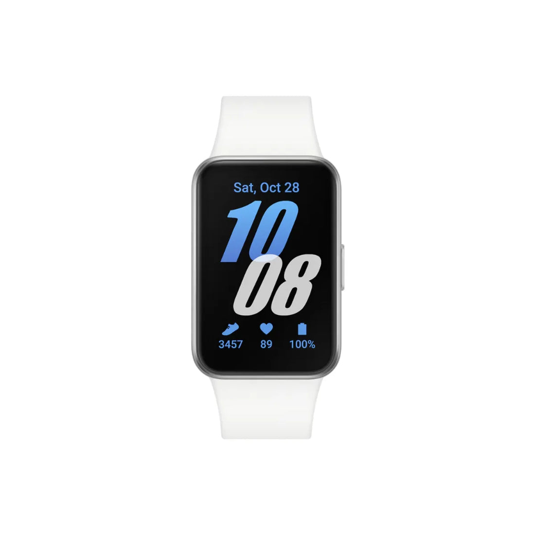 Montre Connectée Samsung Galaxy Fit3 Silver Bluetooth - photo 1 Samsung Maroc