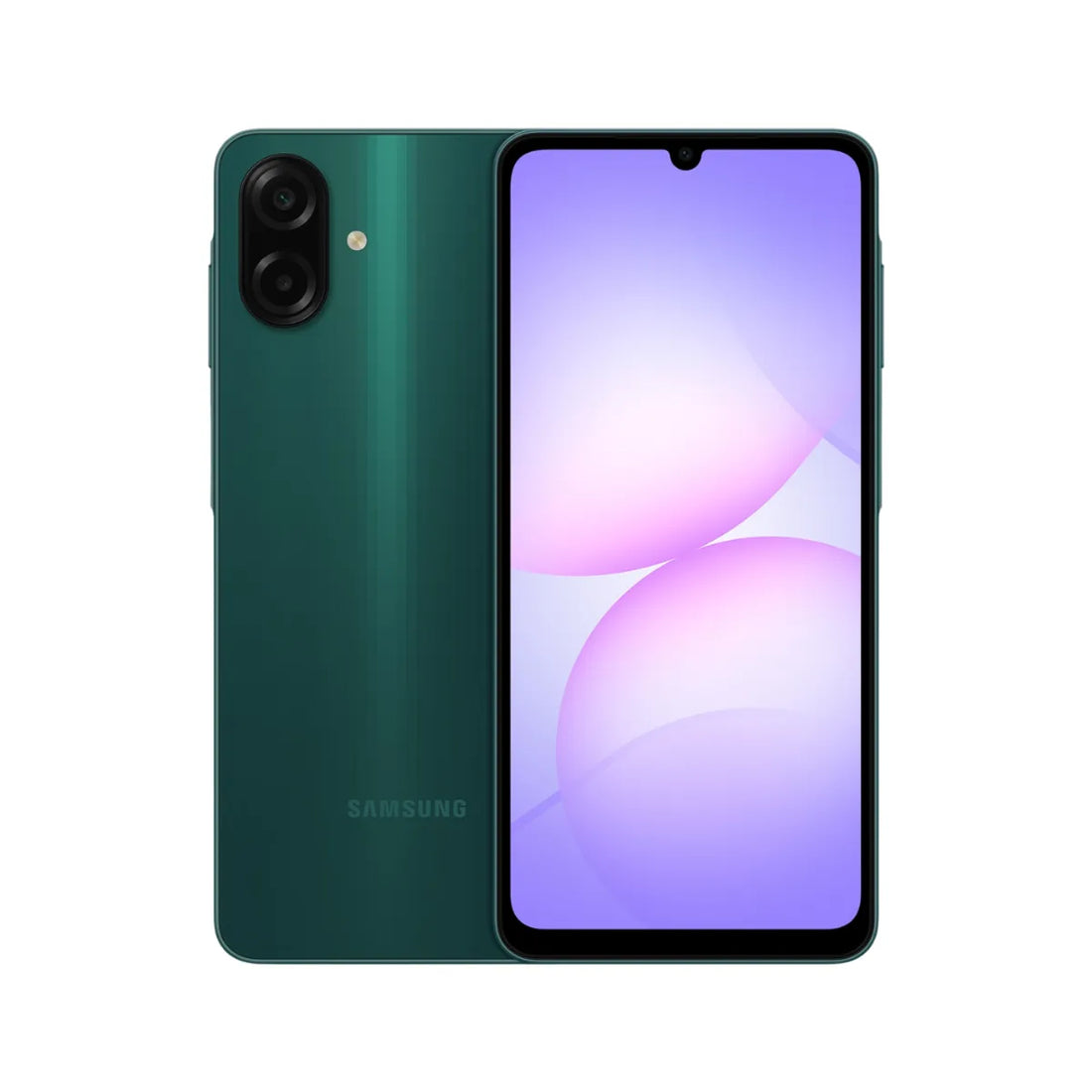 Achat Samsung Galaxy A07 4 Go 128 Go Vert - 4G Maroc - Vue face