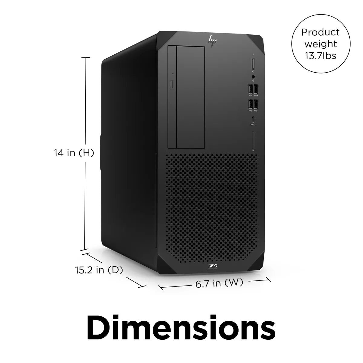 HP Z2 G9 i7-14700 - Image 4