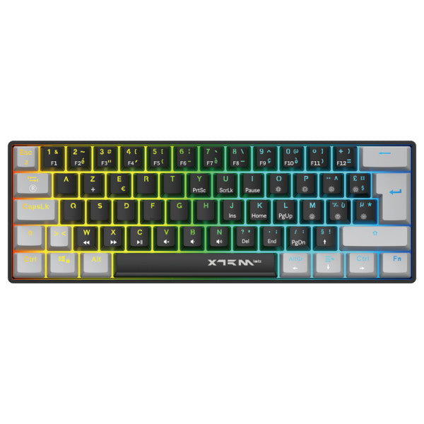 XTRMLAB Vortex Mini Black/Light Grey (Red Switch)