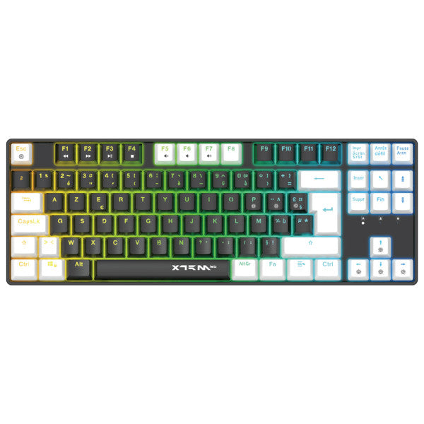 XTRMLAB Vortex TKL Black/White (Red Switch)