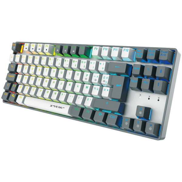 XTRMLAB Vortex TKL White/Dark Grey (Red Switch)