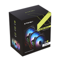XTRMLAB XLF120 Mirror Triple Pack + Hub (Black)