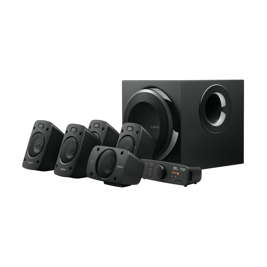 MAYDAN Haut-parleur Logitech Z906 Bleu - Photo 1